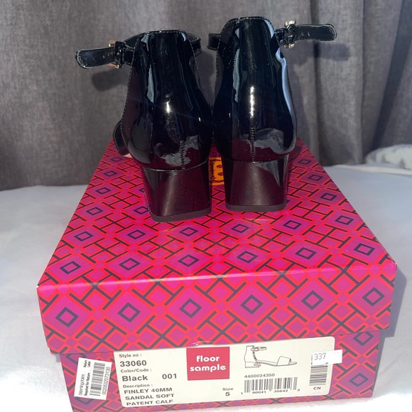 Tory Burch Patent Leather Sandal Heels - Picture 8 of 13